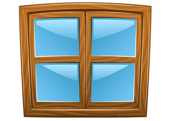 Домики на окна