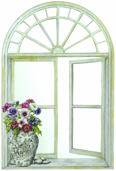 Нарисовать окно