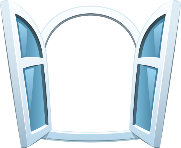 Окно на прозрачном фоне