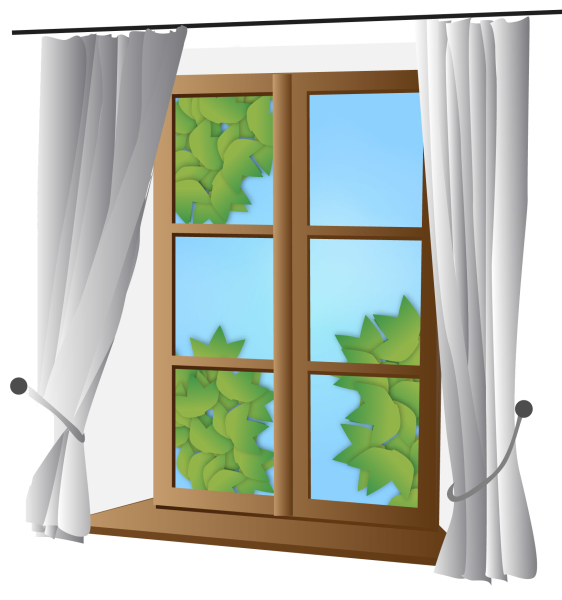 Окно мультяшное