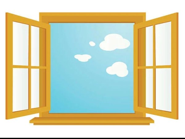 Окно из мультика