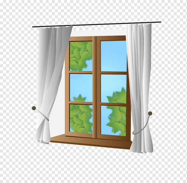 Окно мультяшное