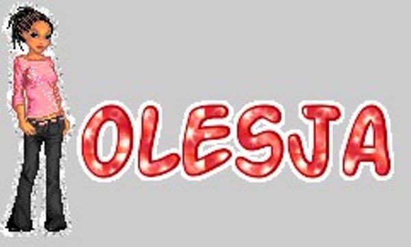 Красивое написание имени Олеся