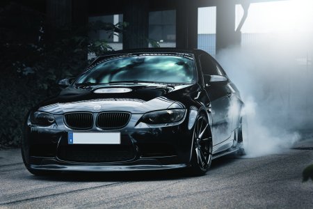 BMW m3 e92 Black Burnout