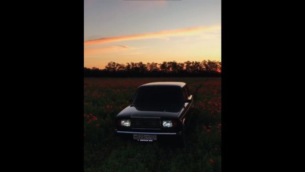 Опера Жигули со стробоскопами