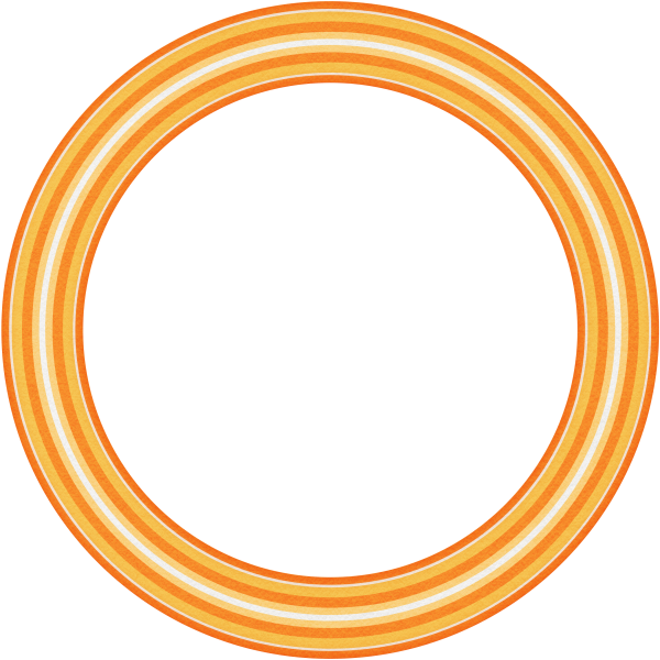 Круглая желтая окантовка