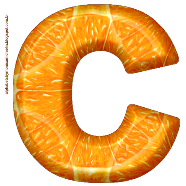 Буква о оранжевого цвета