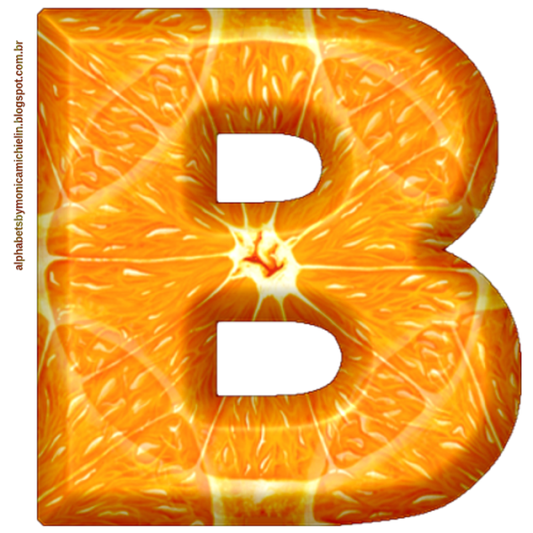 Буква а оранжевая