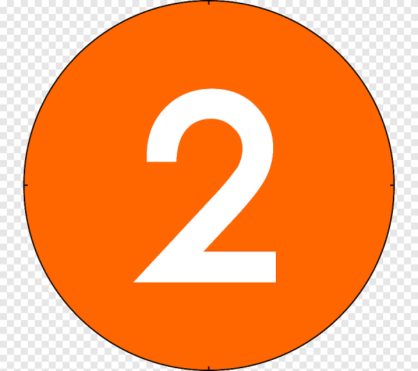 Цифры в кружочках