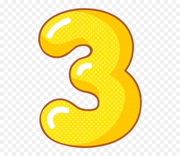 Красивая цифра 3