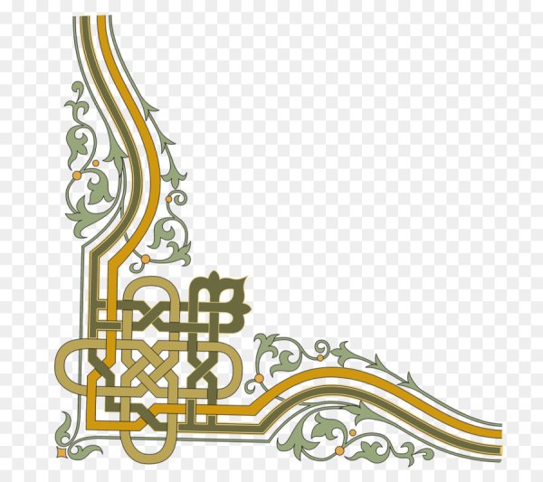 Церковный угловой узор