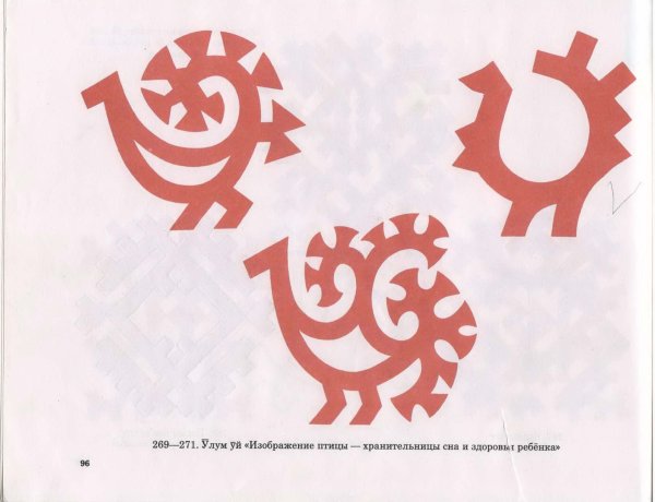 Хантыйский орнамент Глухарка сна