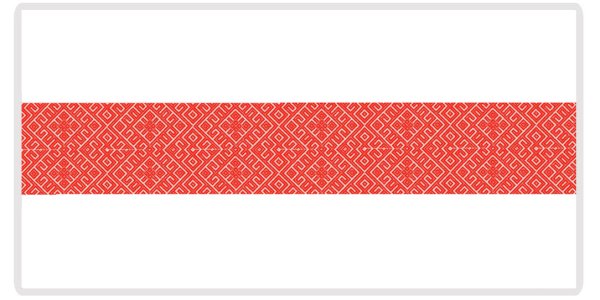 Орнамент на флаге Беларуси