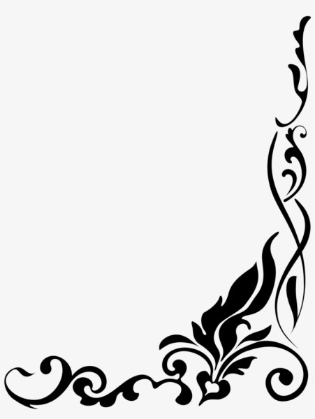 Узорные уголки