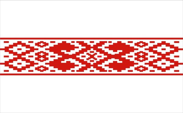 Орнамент белорусского флага