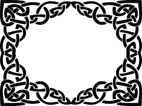 Рамка в кельтском стиле