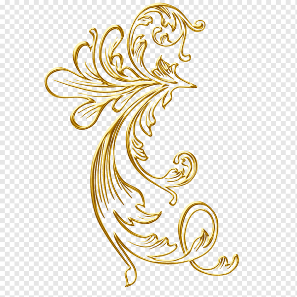 Золотистые вензеля