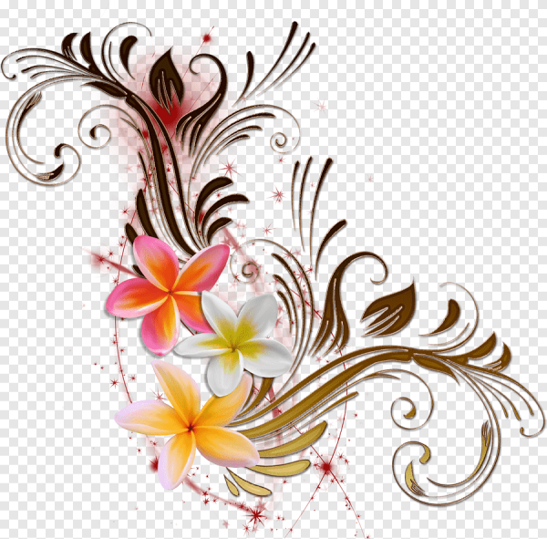 Векторные цветы