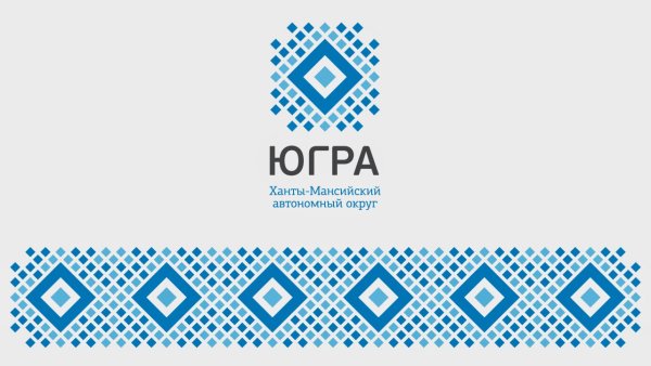 Фон с хантыйским орнаментом