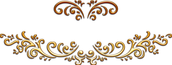 Красивый золотой узор на прозрачном фоне