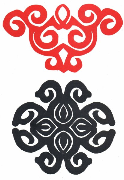 Орнамент осетинский Аланский