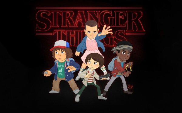 Stranger things обои на рабочий стол
