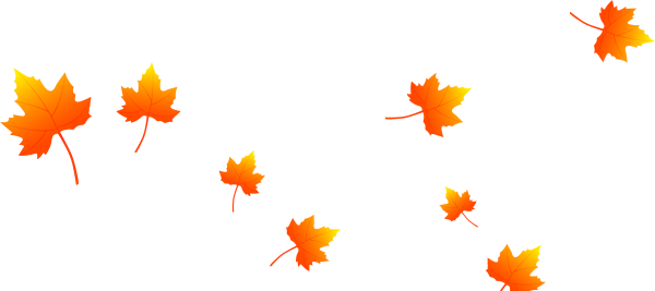 Листочки падают