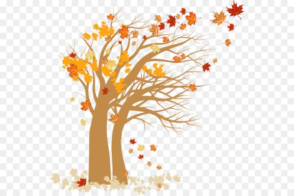 Осеннее дерево для детей