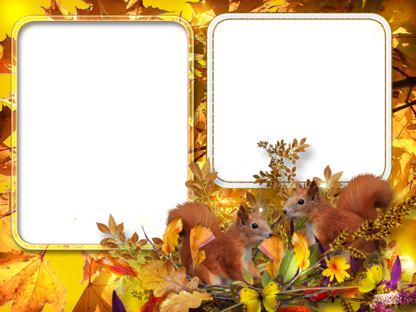 Рамка осень