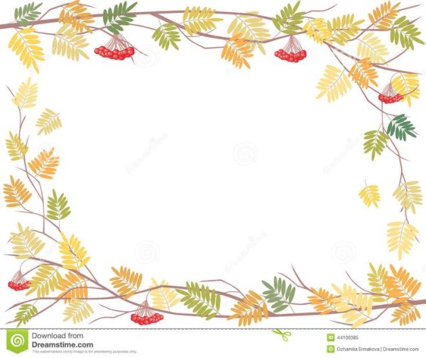 Рамка Рябинка