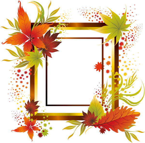 Рамка осень