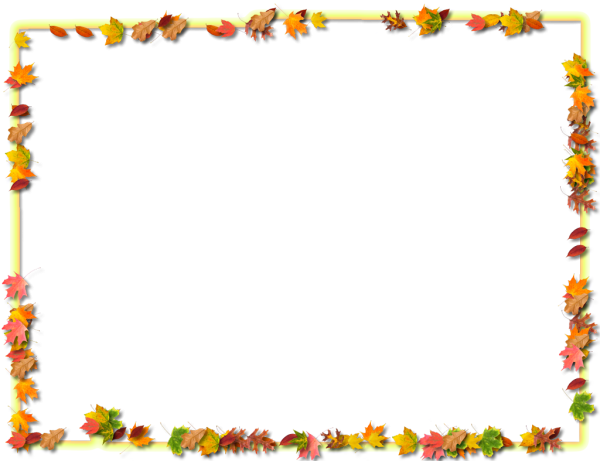Рамка осень