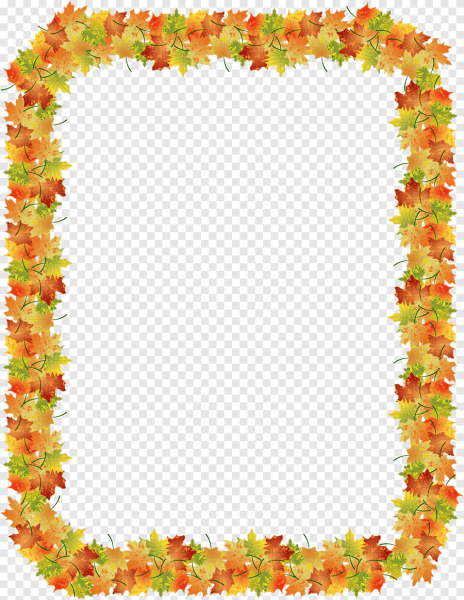 Осенняя рамка
