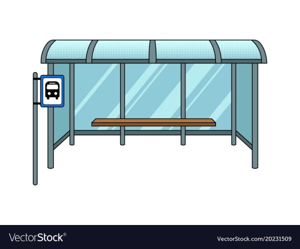 Остановка мультяшная