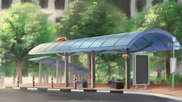 Автобусная остановка