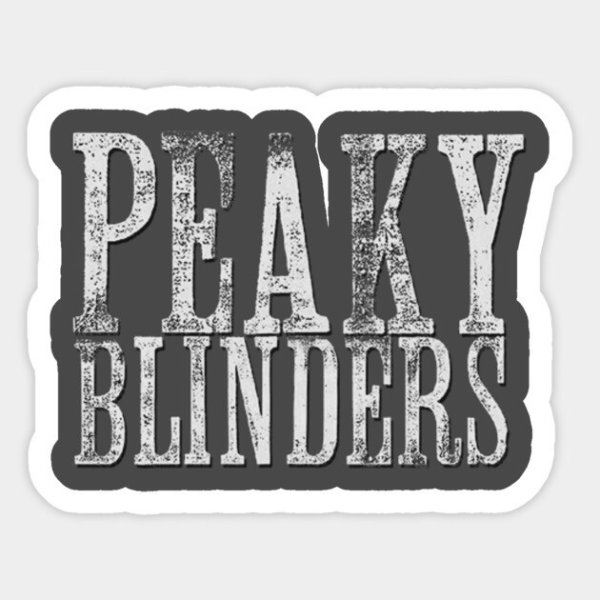 Peaky Blinders сериал логотип