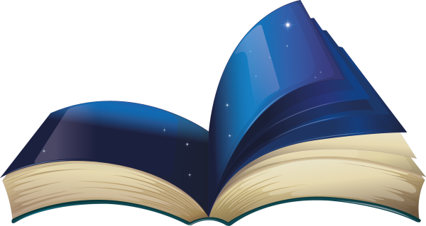 Клипарт книги на прозрачном фоне