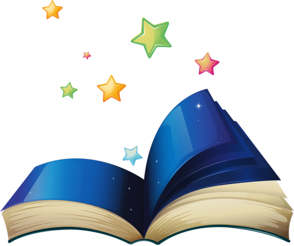 Книги на прозрачном фоне для презентации