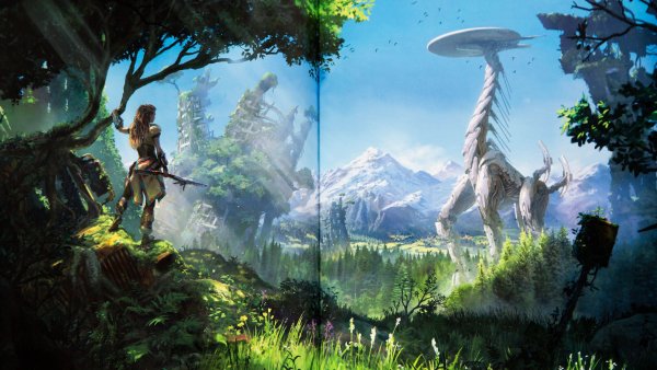 Horizon Zero Dawn обложка игры