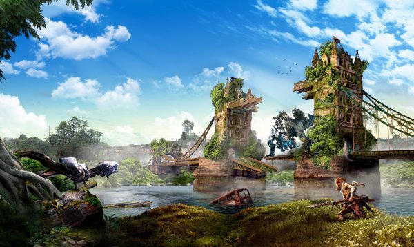 Horizon Zero Dawn город