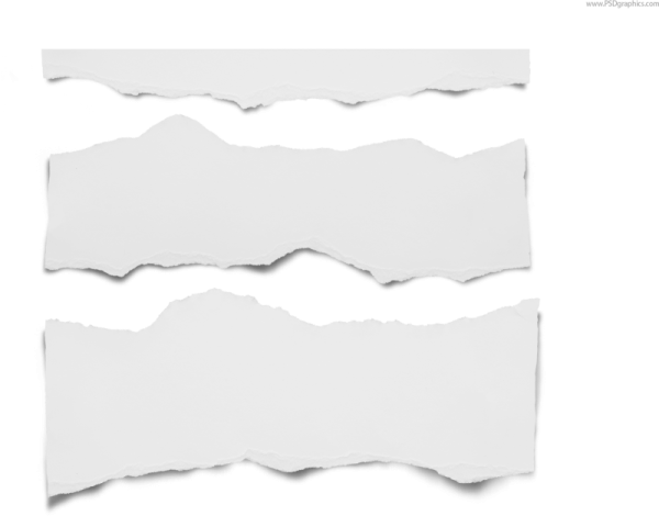 Оторванный кусок бумаги