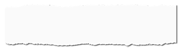 Рваный край бумаги на прозрачном фоне