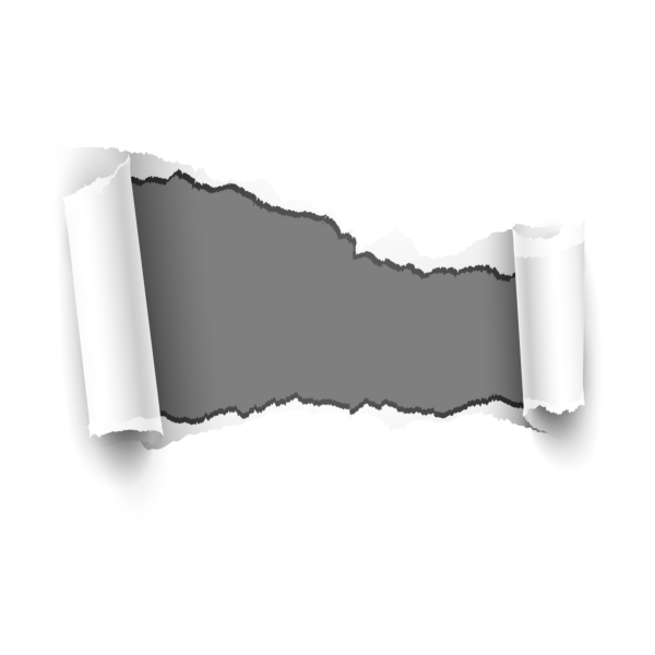 Рваный край бумаги