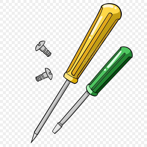 Отвертка рисунок