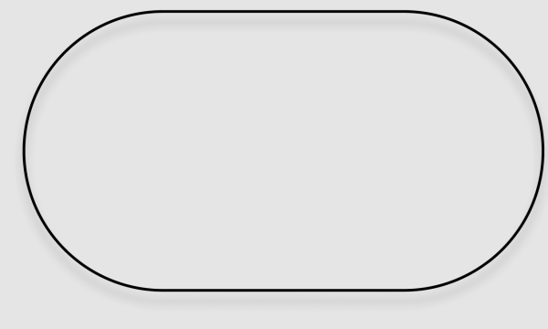 Белый прямоугольник с закругленными углами