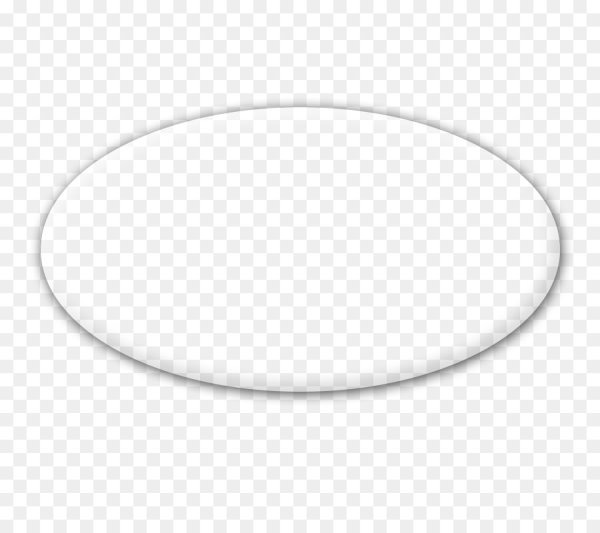 Прозрачный овал