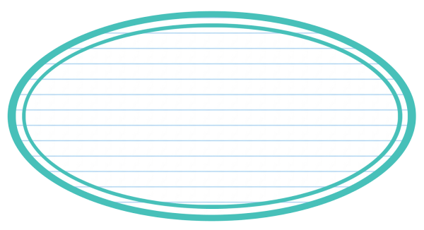 Овал для надписи