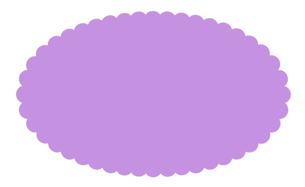 Фигурный овал