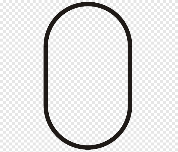 Овальная обводка