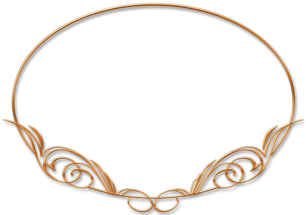 Овальная рамка для текста